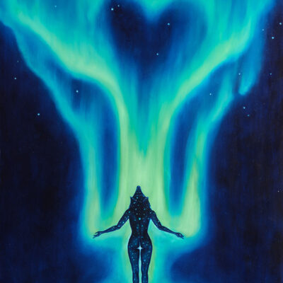 Summoning oil painting