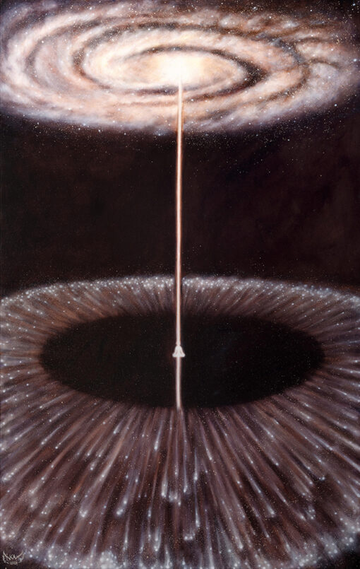 The Eye of I, oil painting